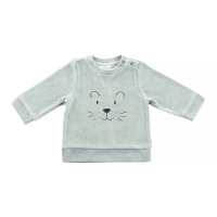 Broekje  Velour grey